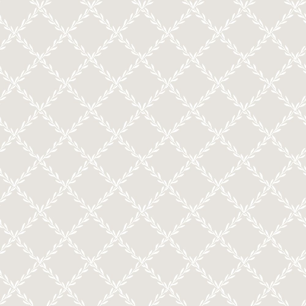 Sandberg Wallpaper S10302 Trellis Gray Wallpaper